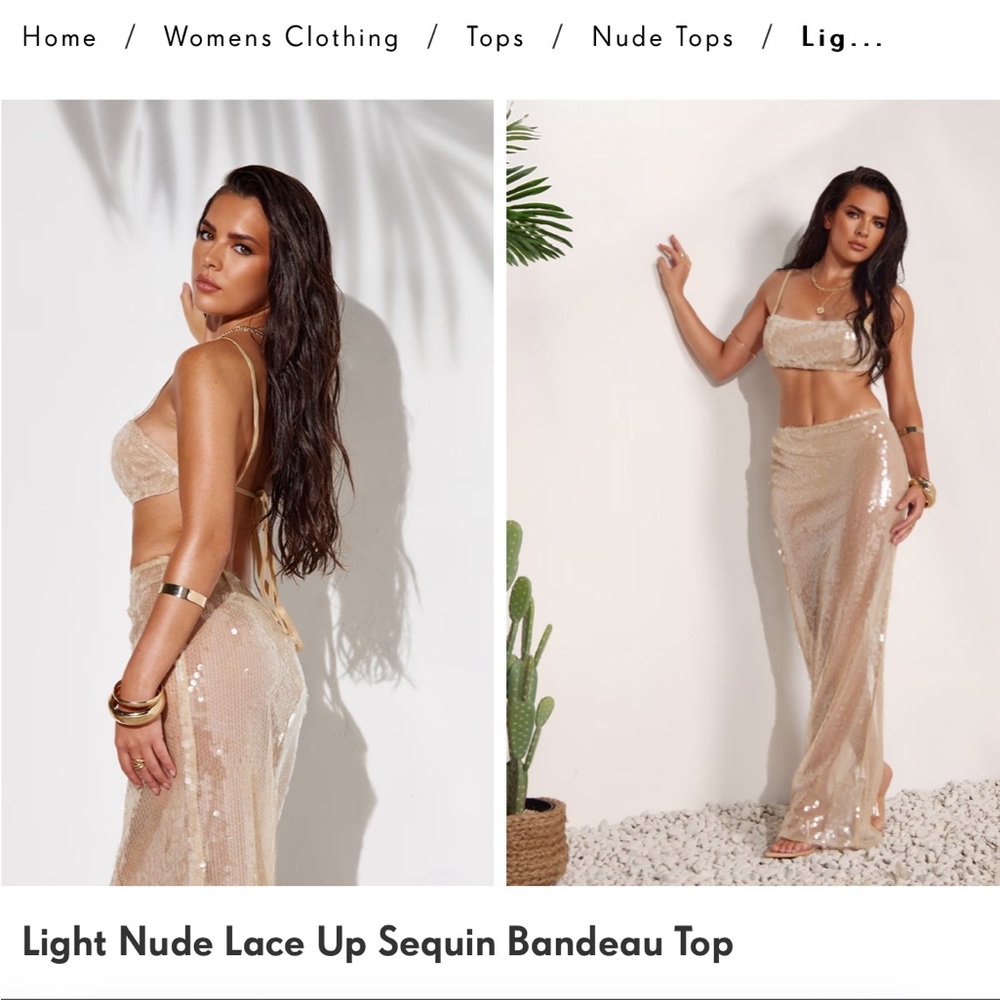 Pretty little things - sequin set